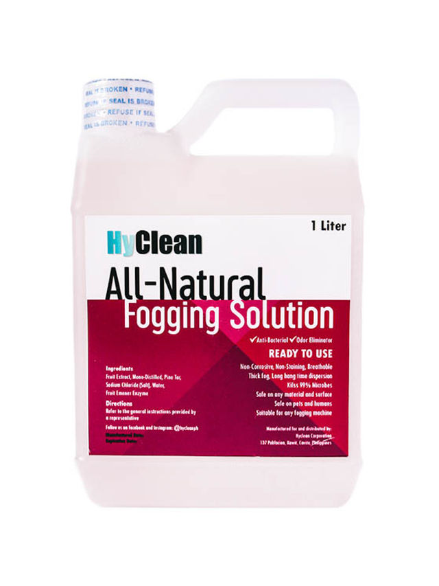 HYCLEAN AllNatural Fogging Solution (1L) [FREE pocket disinfectant min. spend of 1,000] edamama